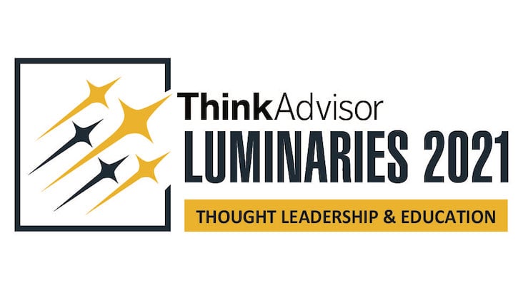 Think Advisor Luminaries 2021 Logo